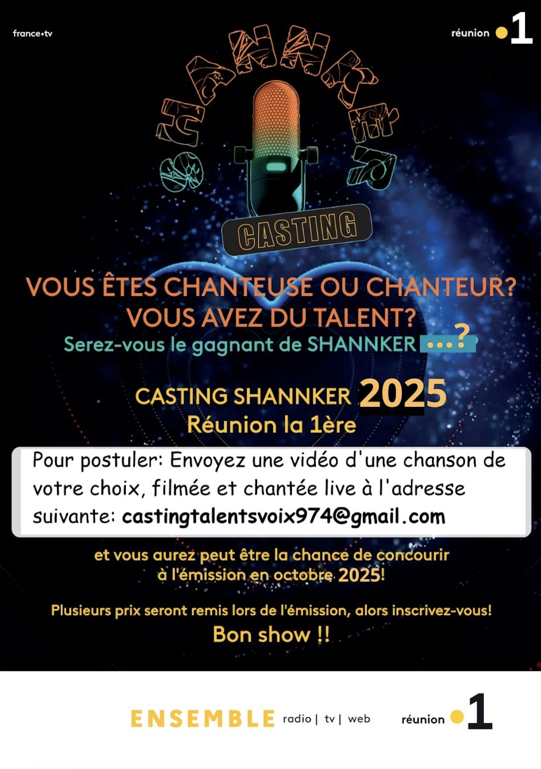 CASTING SHANNKER 2025