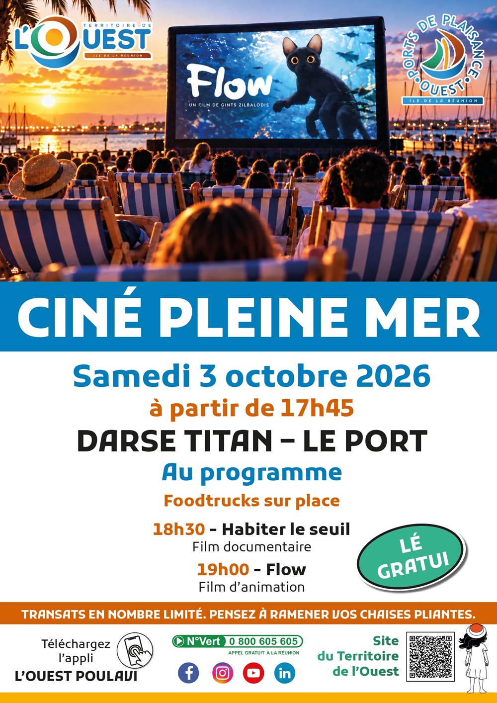 CINE PLEINE MER AU PORT