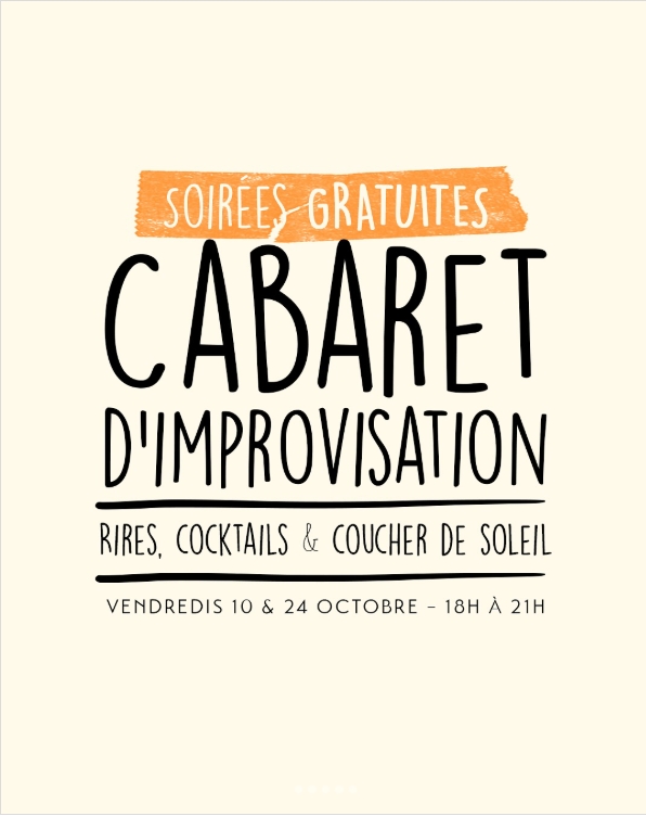 CABARET D'IMPROVISATION AU DINA MORGABINE