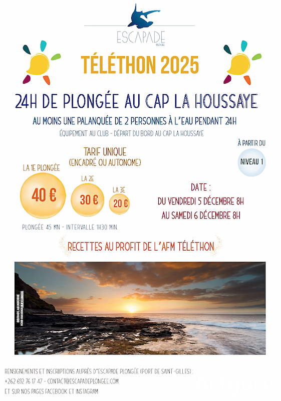 24h de plongée au Cap La Houssaye