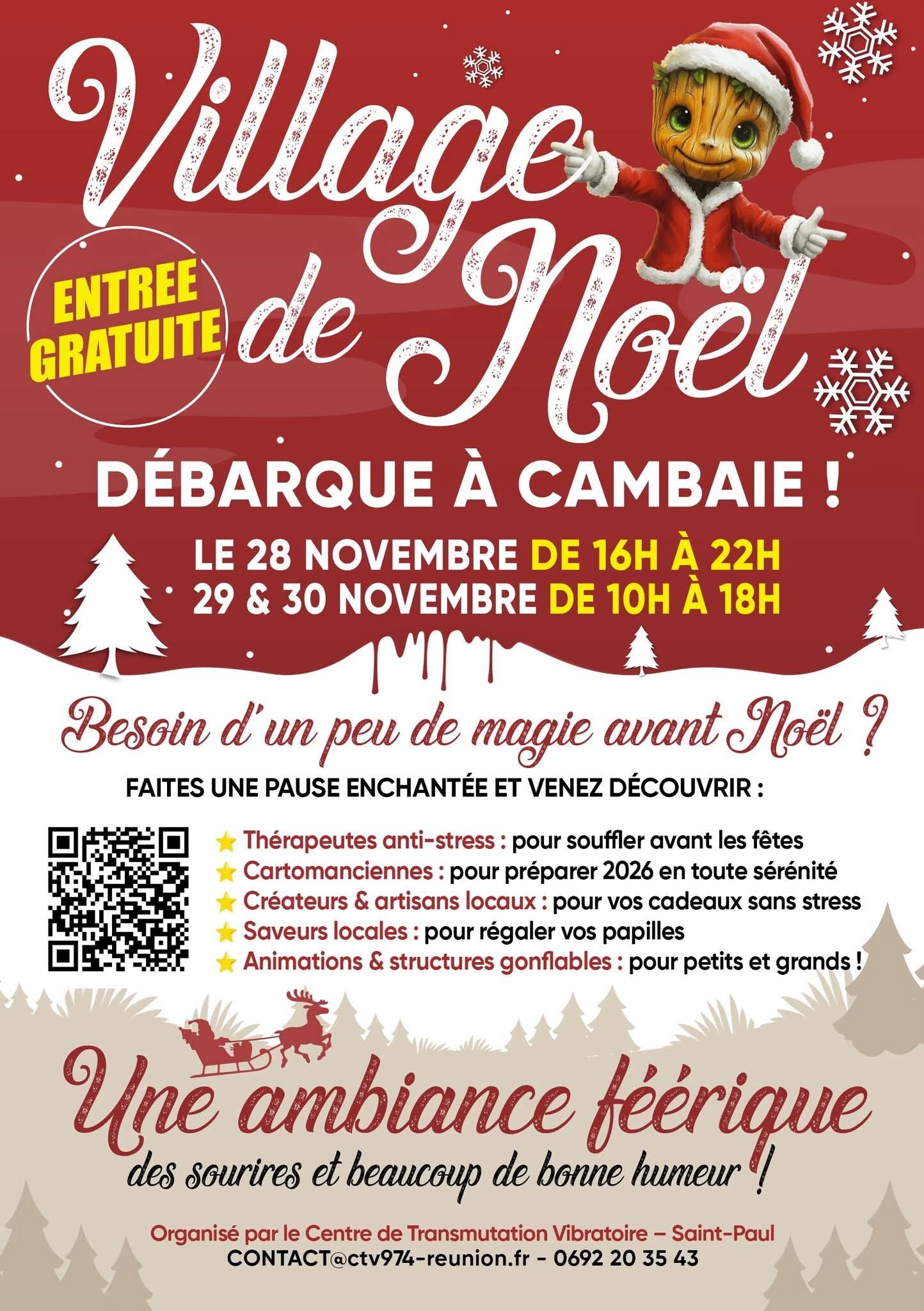 VILLAGE DE NOËL À CAMBAIE