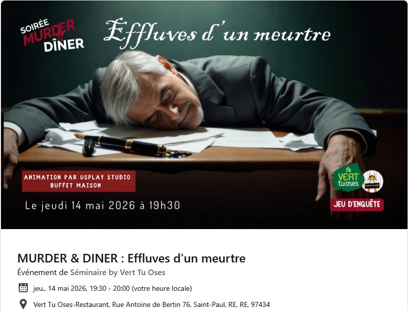 MURDER PARTY AU VERT TU OSES