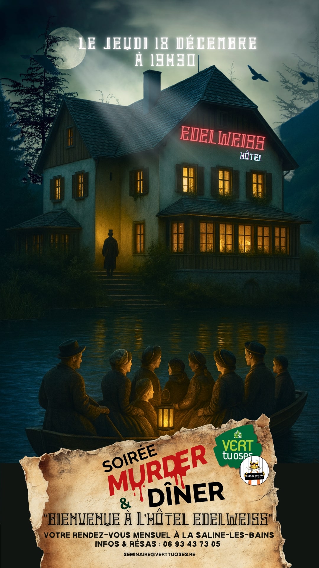 MURDER PARTY AU VERT TU OSES