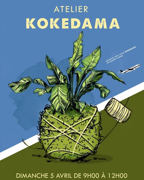 ATELIER KOKEDAMA AU LUX*