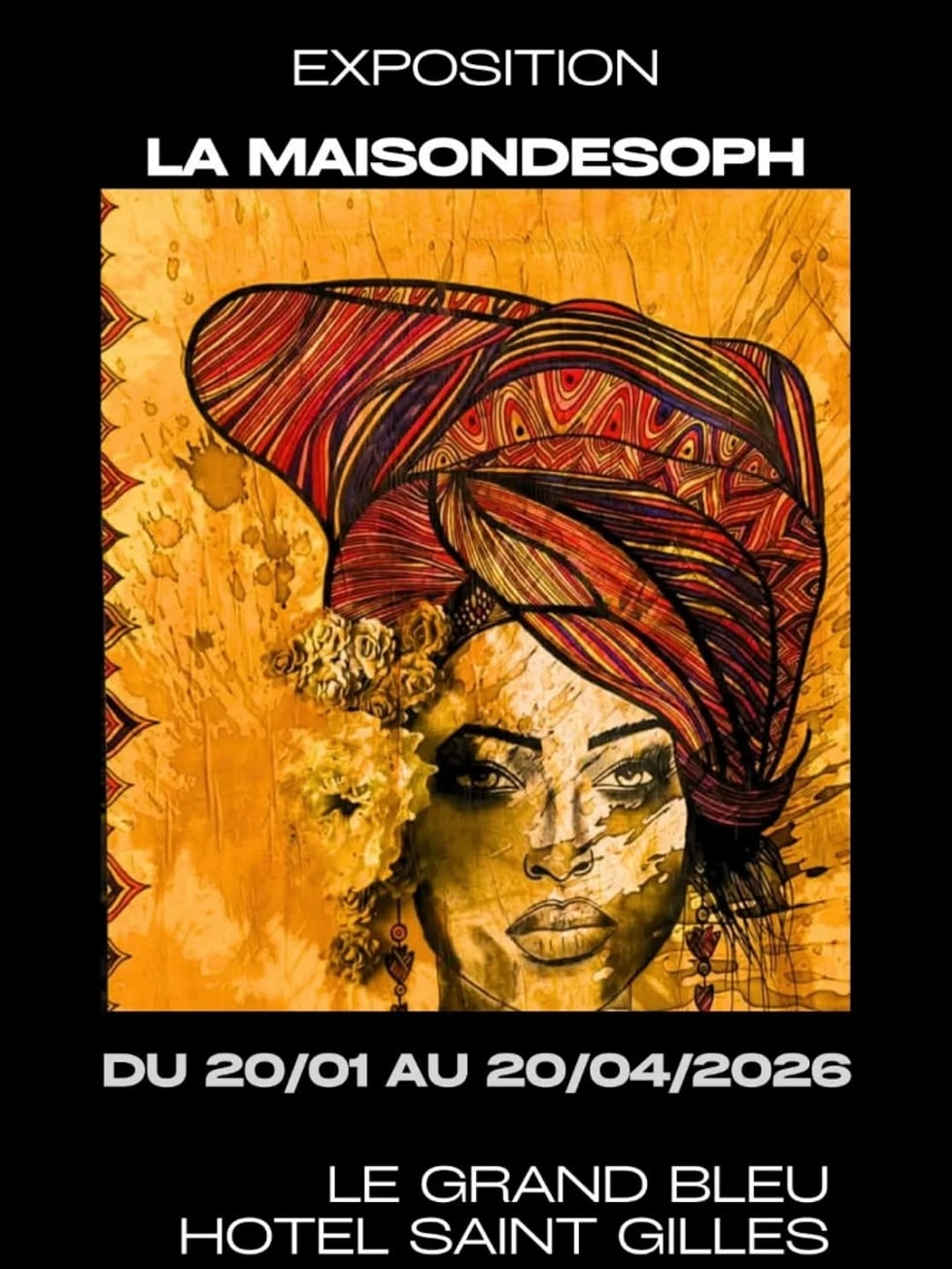 EXPOSITION LA MAISONDESOPH À L'HÔTEL LE GRAND BLEU