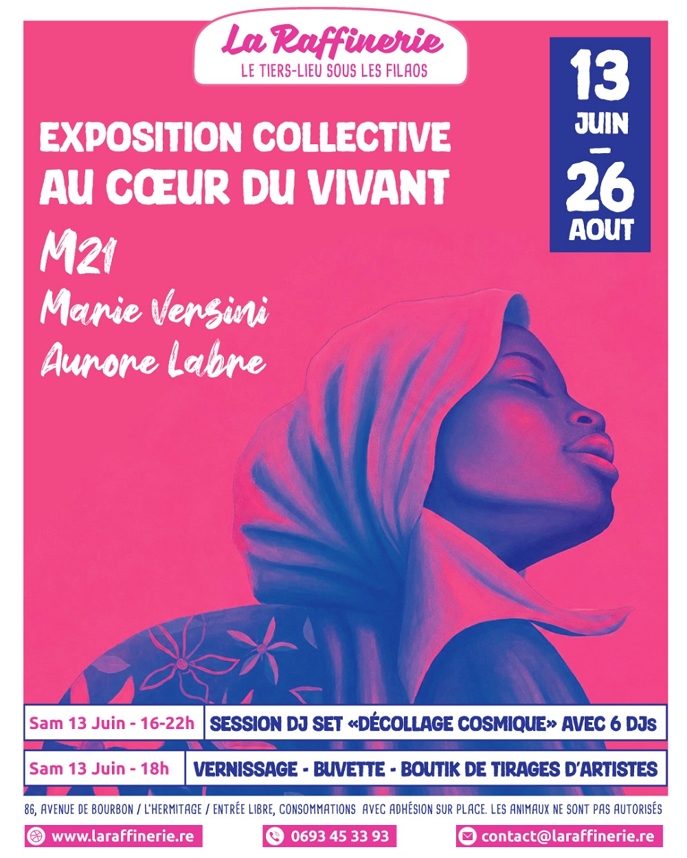 EXPOSITION AU COEUR DU VIVANT A LA RAFFINERIE