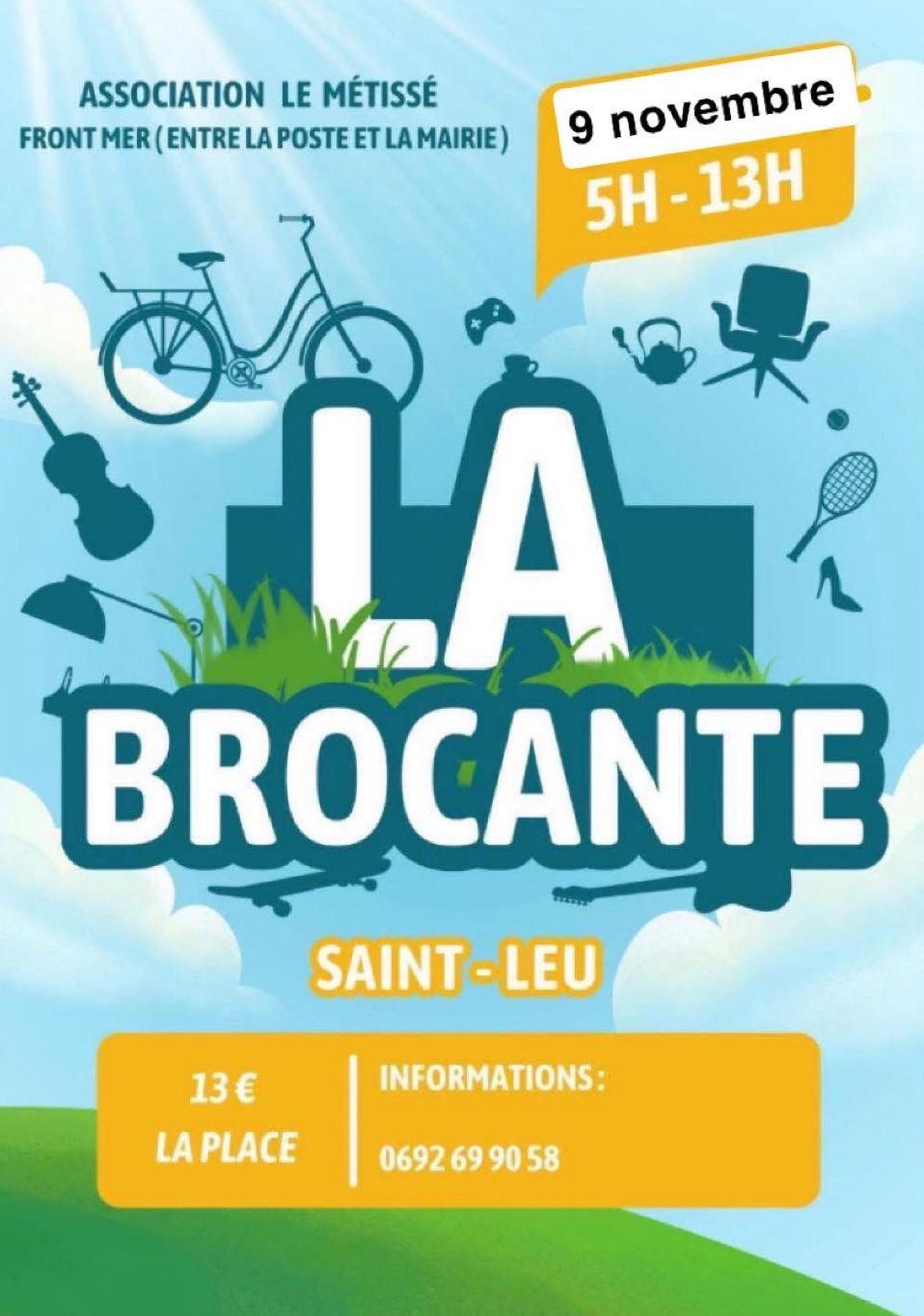 BROCANTE DE ST LEU