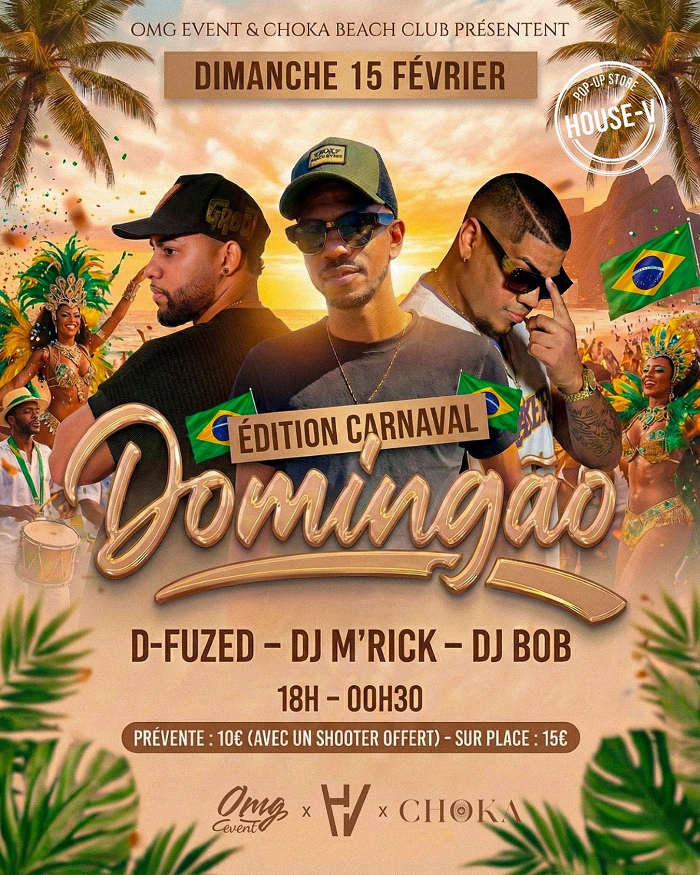 LA DOMINGÃO AU CHOKA BEACH CLUB