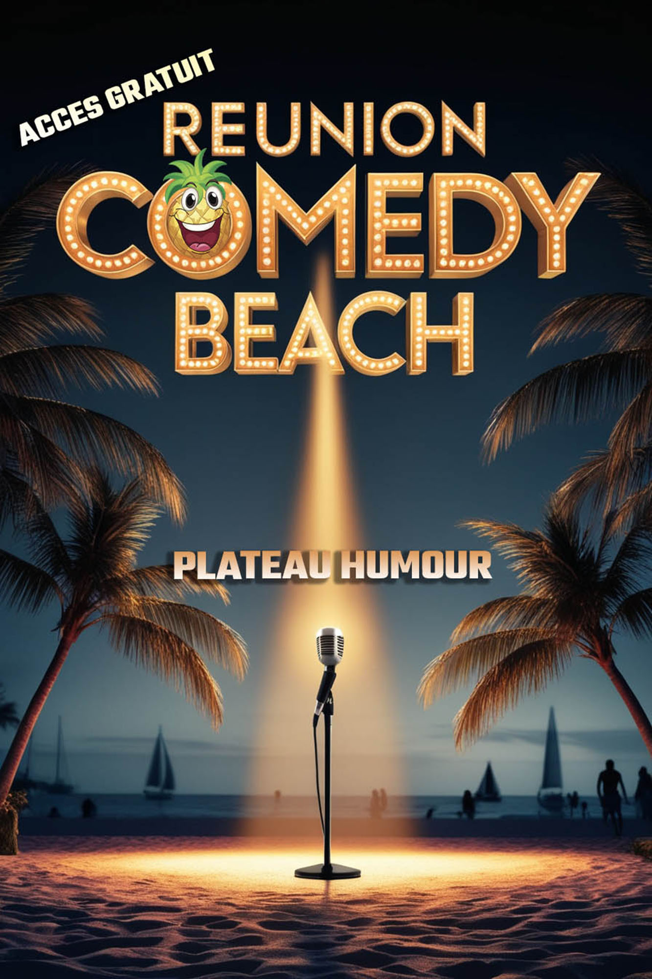 LE REUNION COMEDY BEACH