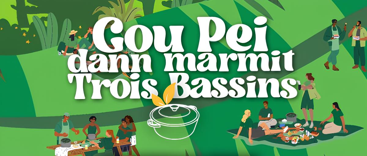 Gou péi dann marmit Trois Bassins