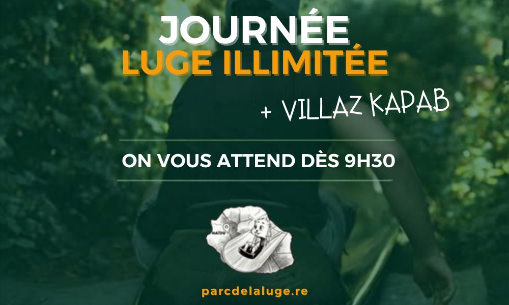 JOURNEE LUGE ILLIMITEE AU PARC DE LA LUGE