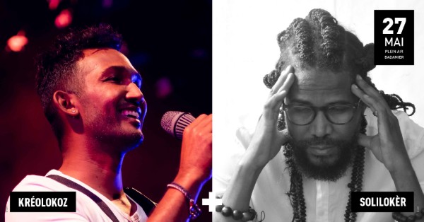 SOLILOKÈR + KRÉOLOKOZ EN CONCERT AU TEAT PLEIN AIR