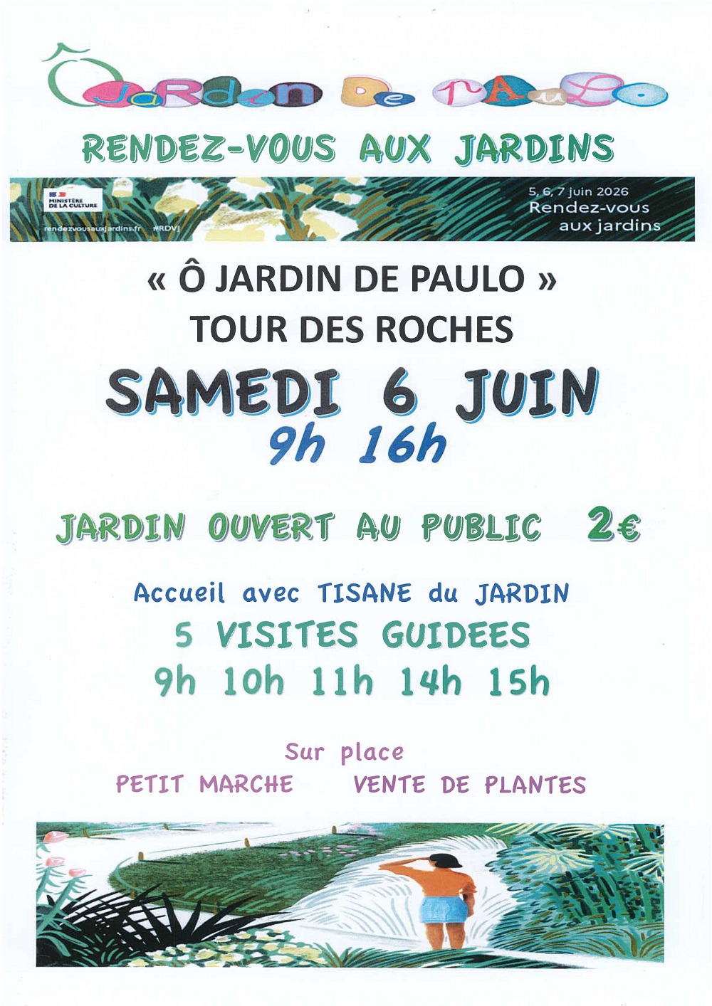 Rendez-vous au  Jardin de Paulo