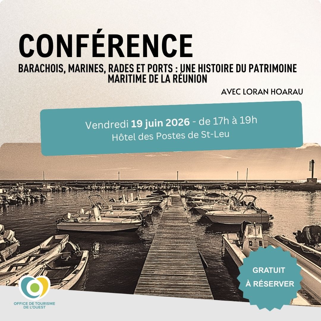 CONFÉRENCE PATRIMOINE - Le patrimoine maritime de La Réunion