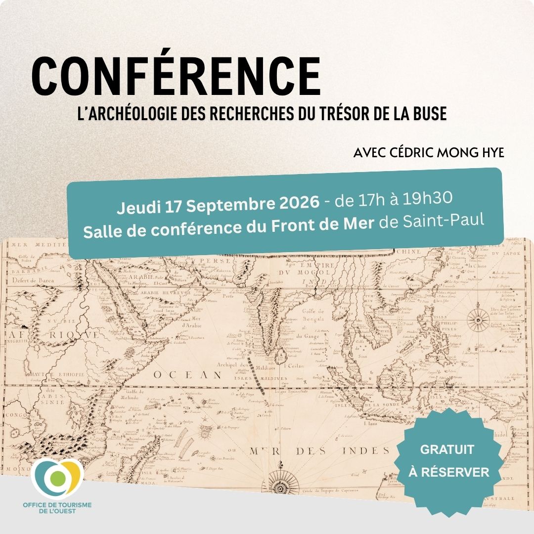 CONFÉRENCE PATRIMOINE - L'archéologie des recherches du trésor de La Buse