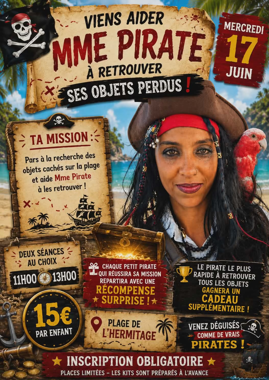 CHASSE AU TRESOR A L'ERMITAGE