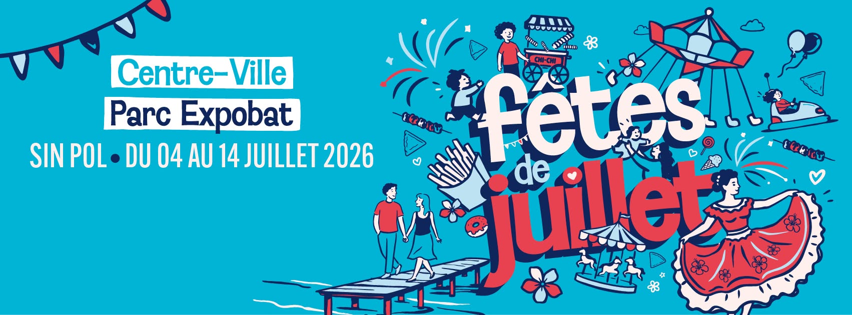 LES FETES DE JUILLET REVIENNENT A SAINT-PAUL !