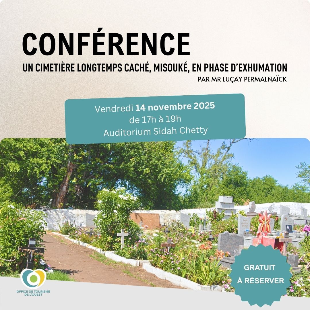 CONFÉRENCE PATRIMOINE - UN CIMETIÈRE LONGTEMPS CACHÉ, MISOUKÉ, EN PHASE D'EXHUMATION  