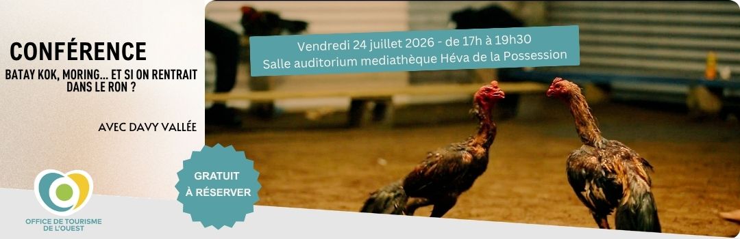CONFÉRENCE PATRIMOINE : Batay kok, moring… et si on rentrait dans le ron ?