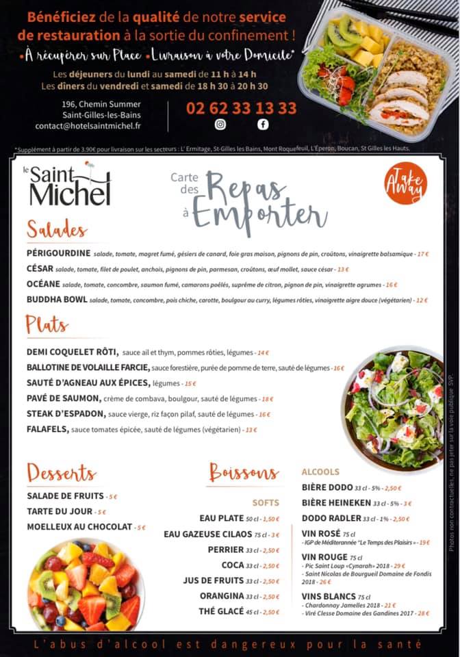 LE SAINT MICHEL (restaurant de l'Hôtel du Même nom)